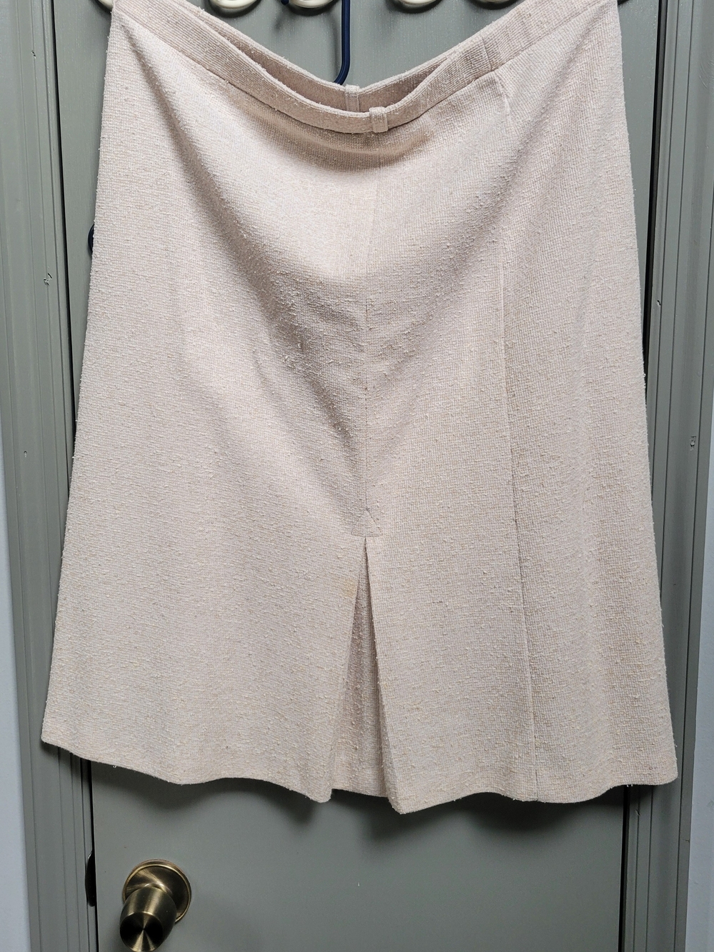 Alfred Dunner Soft Pink A-Line Midi Skirt. Vintage